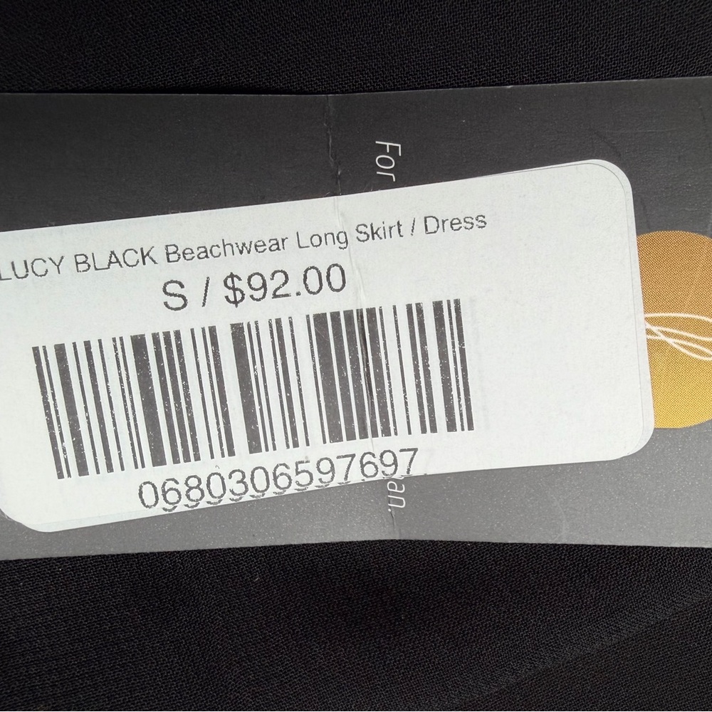 Elegant Sheer Black Maxi Skirt - Picture 4 of 5